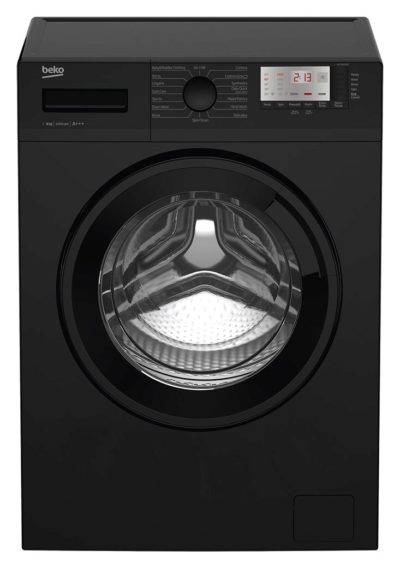 Beko WTG841B1B 8KG 1400 Spin Washing Machine - Black.